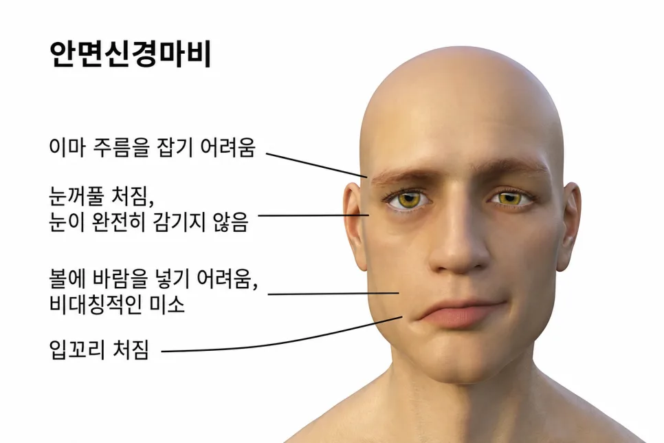 대구 안면마비 한의원 골든타임이 중요 안면마비 증상과 관리 방법